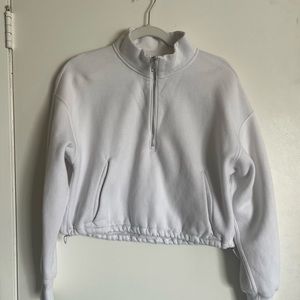 Abercrombie Soft AF Cropped Half Zip